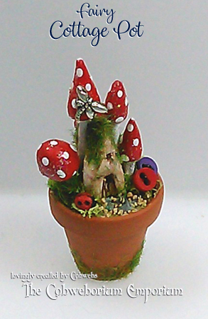 Fairy Cottage Pot